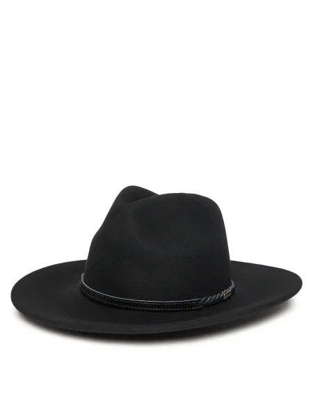 Barbour Klobúk Tack Fedora čierna