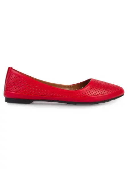 Кожаные туфли Modamilano красные