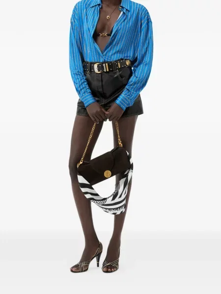 Pantaloni scurți Versace negru