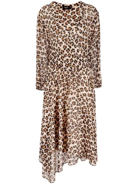 Rochie Liu Jo cu imagine cu model leopard de costum