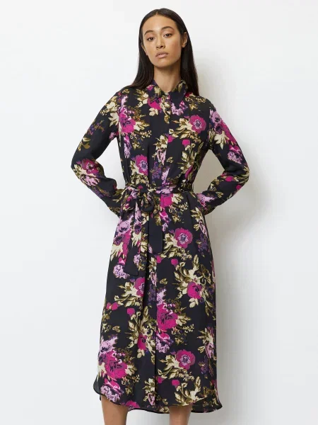 Marc O’Polo Сукня міді Принт Без підкладки