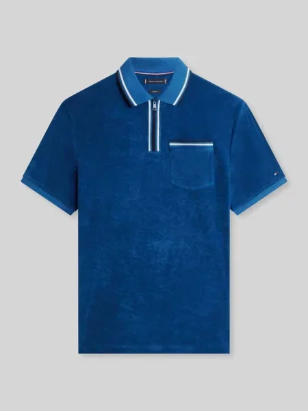 Koszulka polo o kroju regular fit z froty Tommy Hilfiger