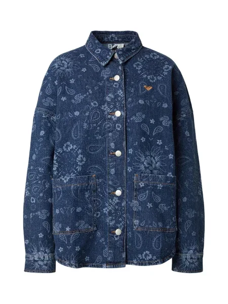 ROXY Prijelazna jakna Kick Back svijetloplava / tamno plava