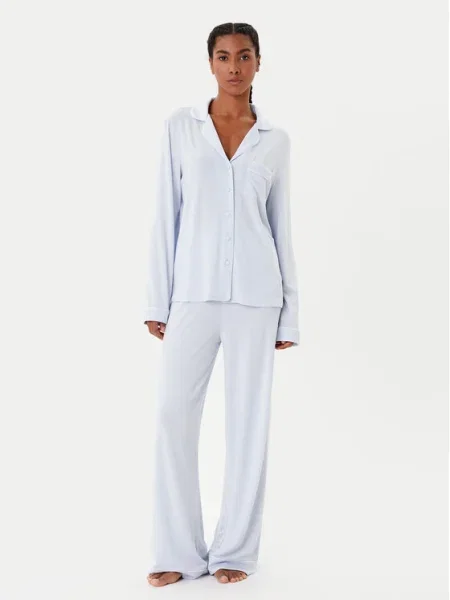 Guess Pijama celest albastru