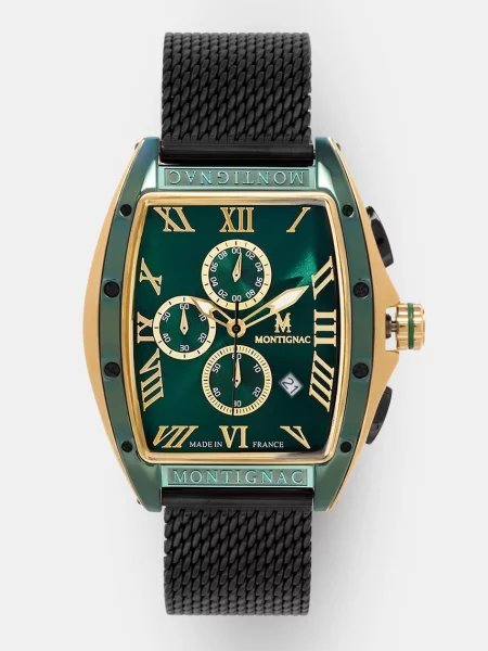 MONTIGNAC ceas pentru bărbați PALADIN verde
