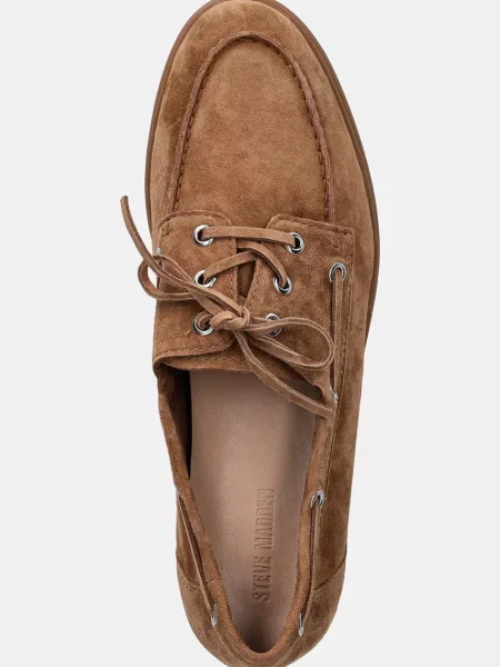 Замшевые мокасины Steve Madden коричневые