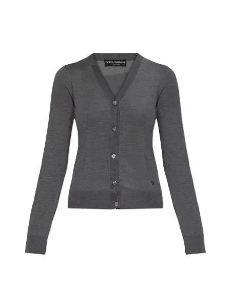 Jedwabny kardigan Dolce And Gabbana