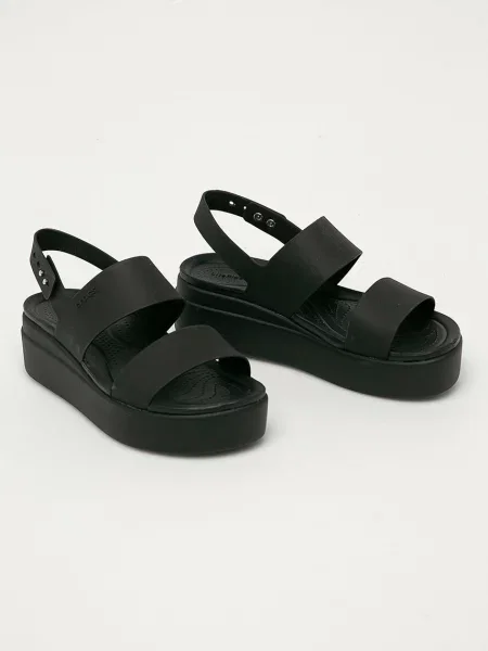 Сандалі Crocs Crocs Brooklyn Low Wedge W чорний