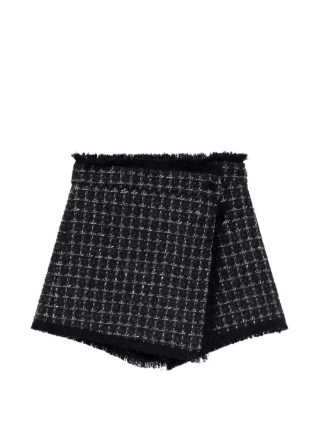Pantaloni scurți Msgm din tweed negru