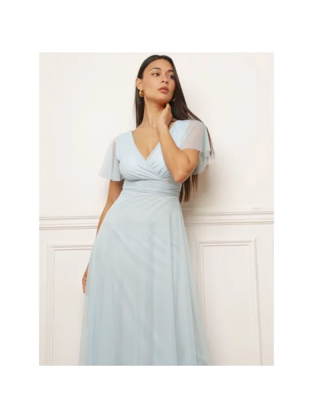 Rochie La Modeuse albastru