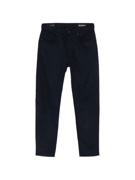 Pantaloni Karl Lagerfeld cu 5 buzunare albastru
