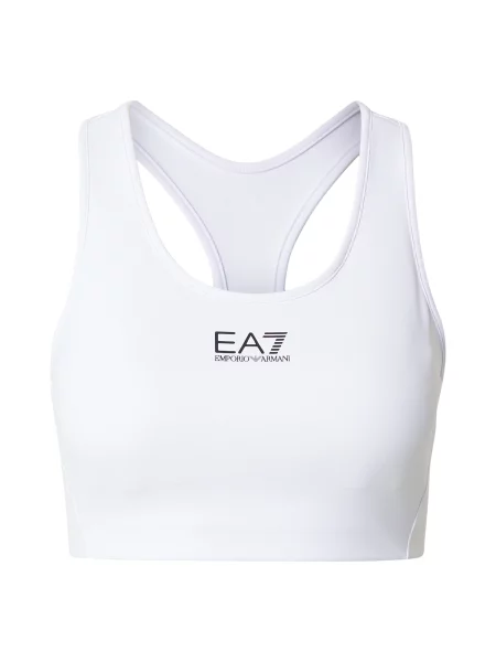 Emporio Armani Sutien sport negru alb