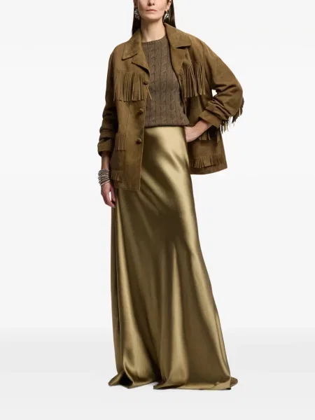 Pulover Ralph Lauren Collection din cașmir maro