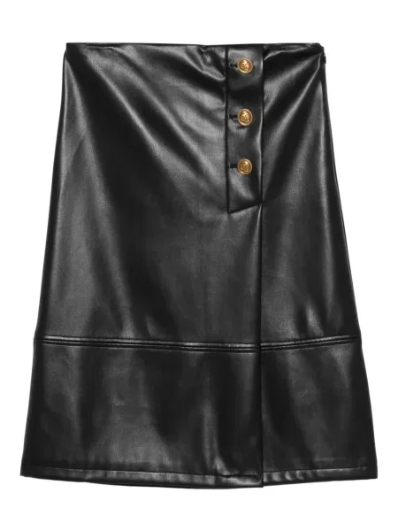 Fustă midi Twinset până la genunchi negru