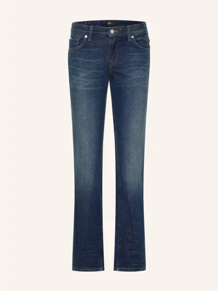 7 For All Mankind Jeansy Straight blau
