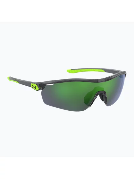 Okulary przeciwsłoneczne dziecięce Under Armour S3 grey/green multilayer zielone