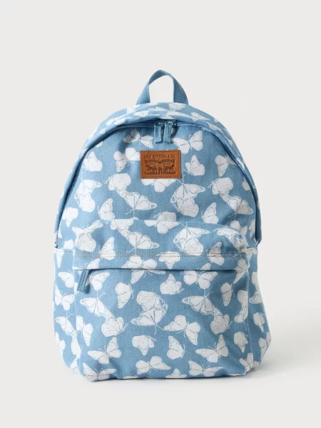 Levi's Kids Rucsac LAN DENIM azur alb