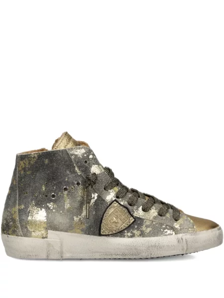 Sneakersy Philippe Model Paris złote