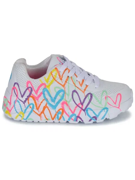 Pantofi Skechers alb