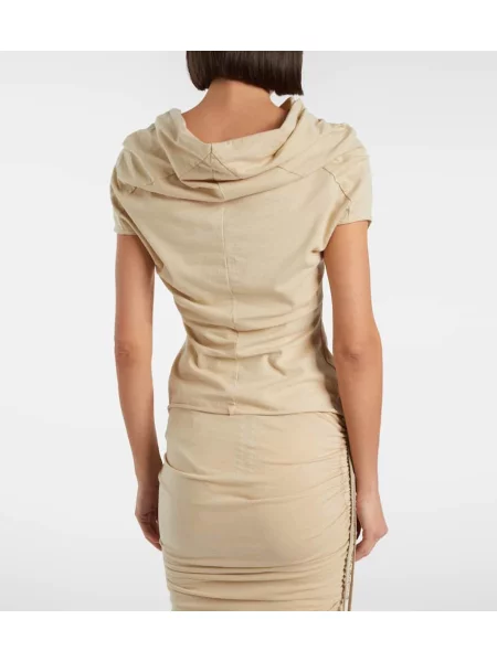 Top Rick Owens jersey béžový