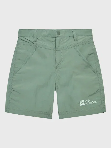 Jack Wolfskin Шорти от плат Sun M зелен