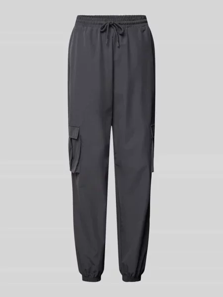 Spodnie cargo z wysokim stanem i elastycznym pasem model ‘KIMBERLY’ Vero Moda