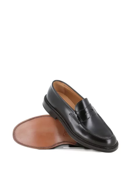 Pantofi loafer Green George din piele verde