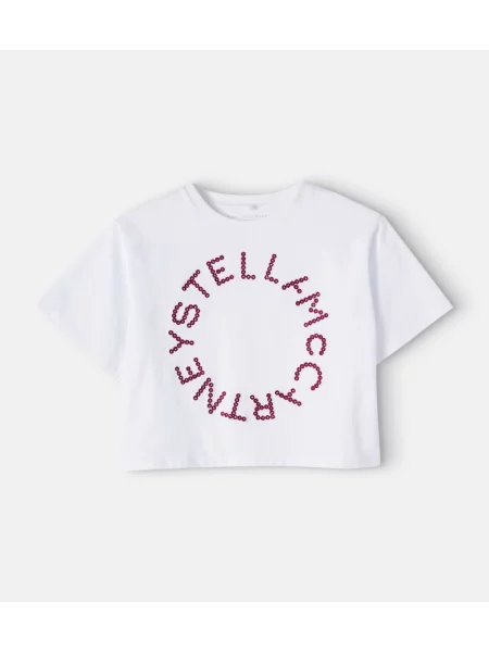 Gyerek póló Stella Mccartney fehér