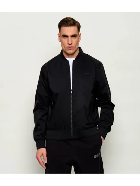 Calvin Klein Átmeneti dzseki MATTE' fekete