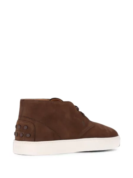 Desert boots Tod's με κορδόνια σουέντ καφέ