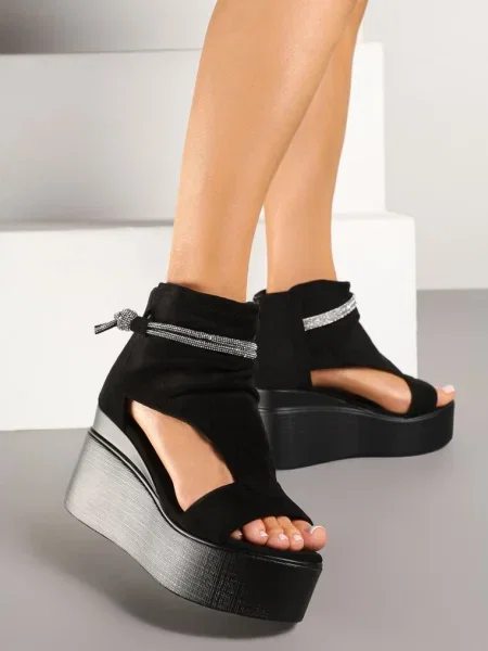 Sandale Emfia negre