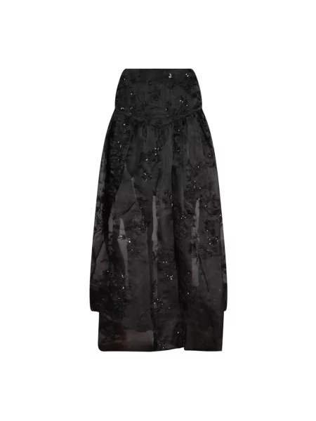 Maksi spódnica maxi Ganni czarna