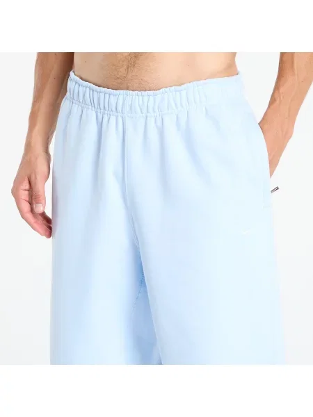 Fleecové nohavice Nike biela
