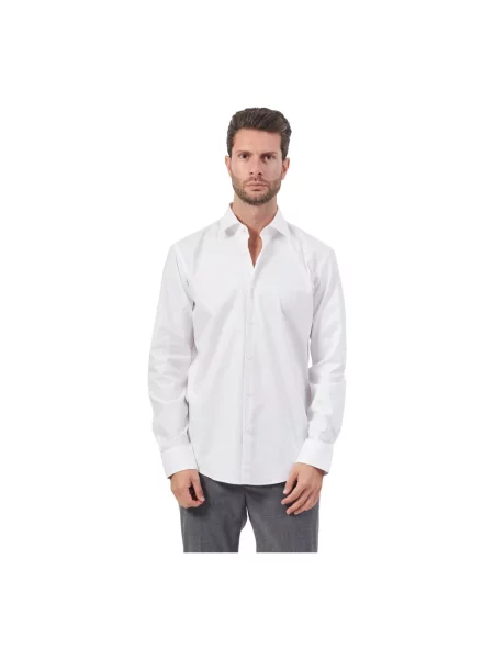 Koszula Hugo Boss casual z długim rękawem biała