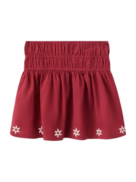 MANGO KIDS Fustă MOSSET bordeaux roșu