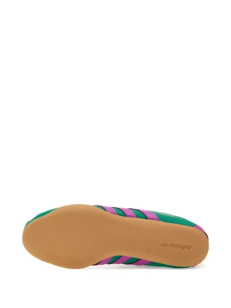 Sneakerși Adidas cu dungi verde
