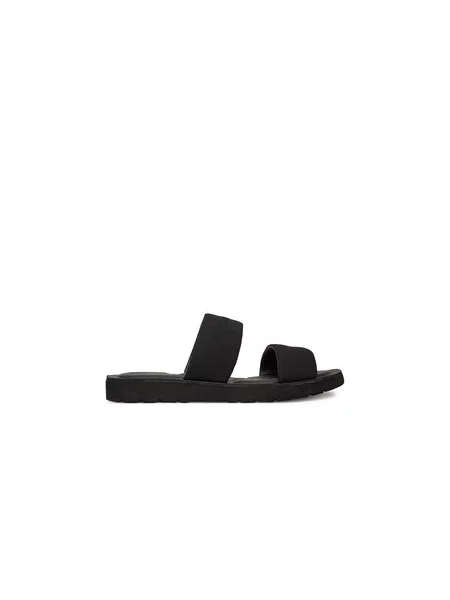 Calvin Klein Sandály Double Strap Cv Logo černá
