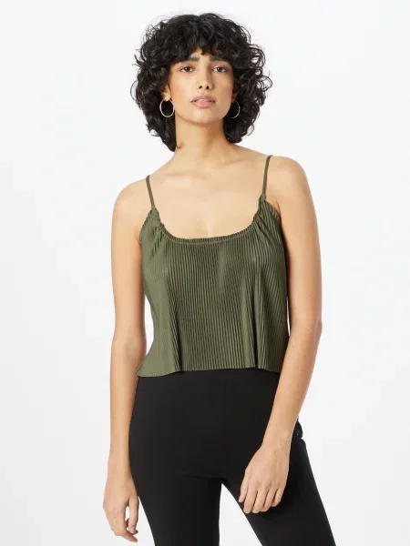ABOUT YOU Top închis verde