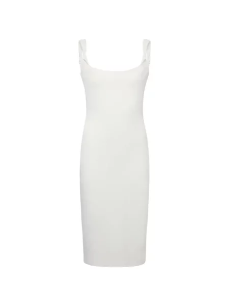 Rochie midi Another Tomorrow alb