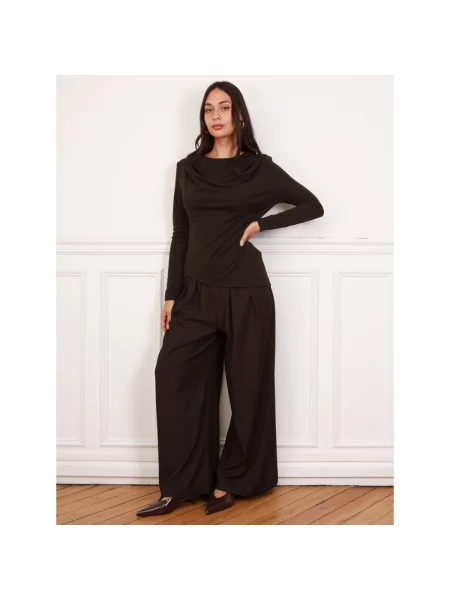 Top La Modeuse smeđa