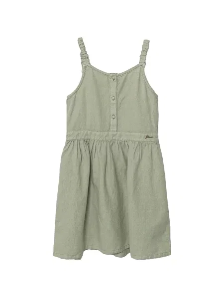 Sukienka mini dziecięca Guess zielona