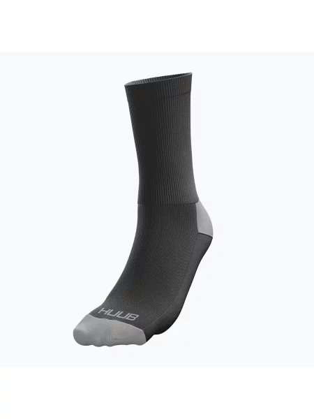 Cyklistické ponožky HUUB Jason Kenny charcoal šedé
