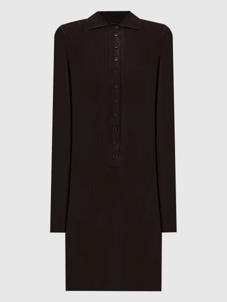 З коміром куртка Tom Ford коричнева