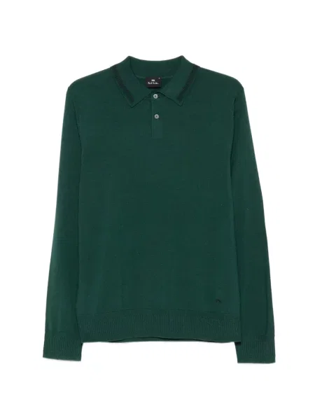 Lung tricou polo Ps Paul Smith verde