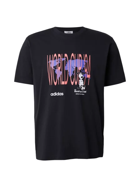 ADIDAS ORIGINALS Tricou WC 94 MASC mov liliachiu / roz / negru alb