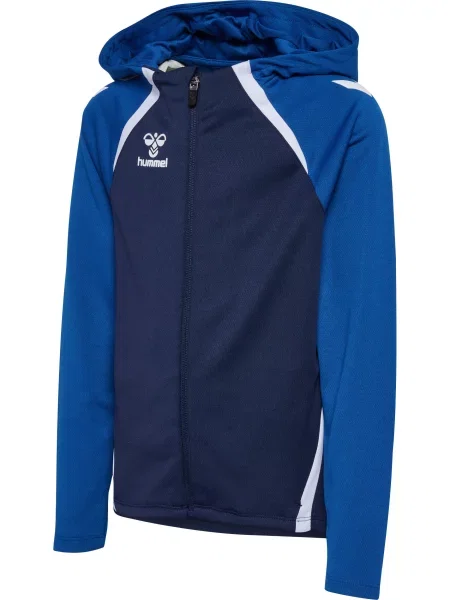 Bluza dresowa z kapturem Hummel Lead niebieska