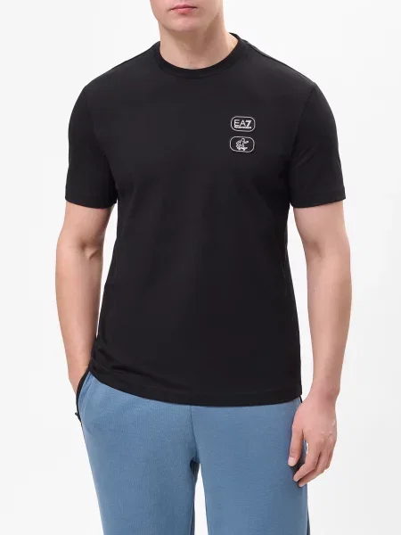 Футболка Ea7 Emporio Armani черная
