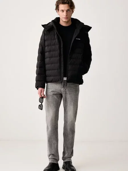 Calvin Klein blugi slim fit pentru bărbați gri