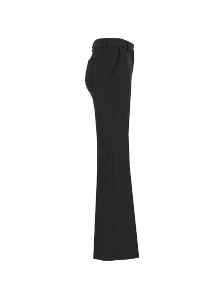 Pantaloni Mauro Grifoni evazate negru