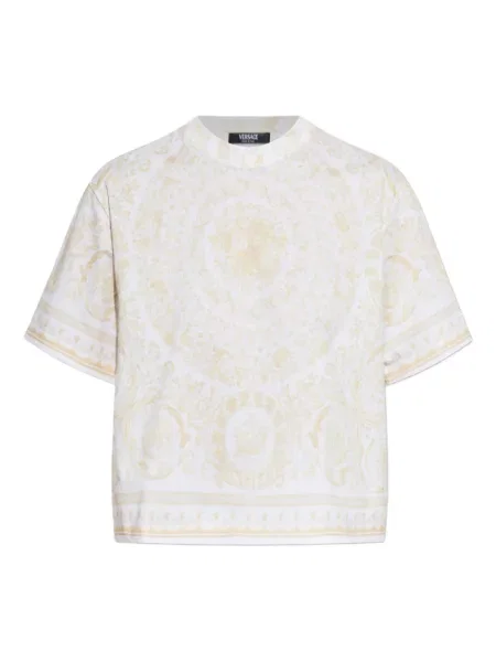 Tricou Versace cu imagine alb